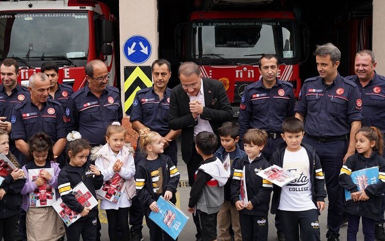 Beylikdüzü Belediyesi’nden itfaiyecilere kutlama