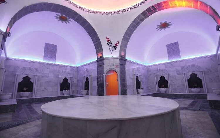 Kayseri Talas’ın tarihi hamamına ramazan ayarı