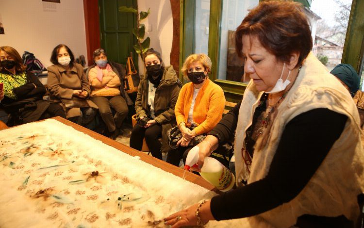 Bursa Nilüfer’de ipek ve keçenin buluşması Bursa Nilüfer’de ipek ve keçenin buluşması