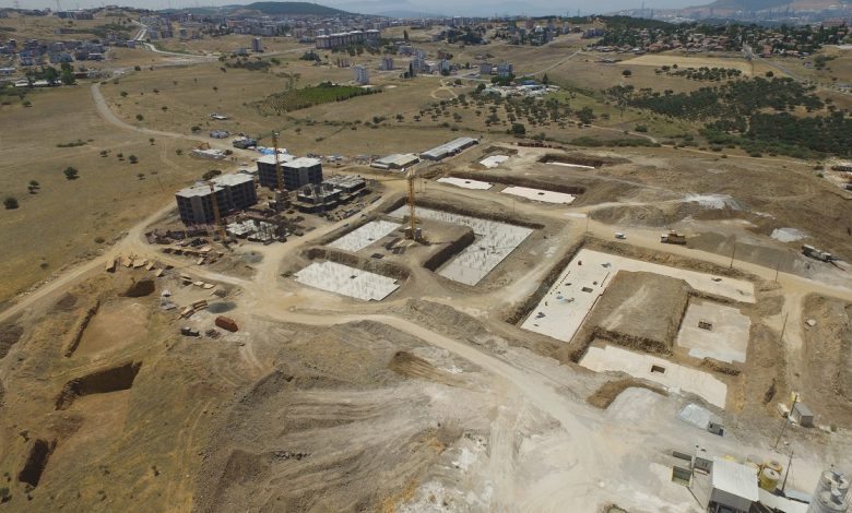 İzmir Aliağa’da TOKİ konutları yükseliyor İzmir Aliağa’da TOKİ konutları yükseliyor