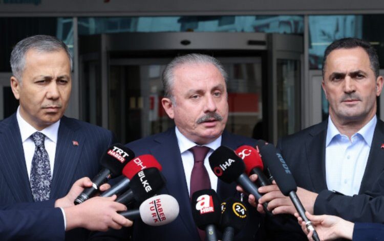 TBMM Başkanı Şentop saldırıda yaralananları ziyaret etti TBMM Başkanı Şentop saldırıda yaralananları ziyaret etti