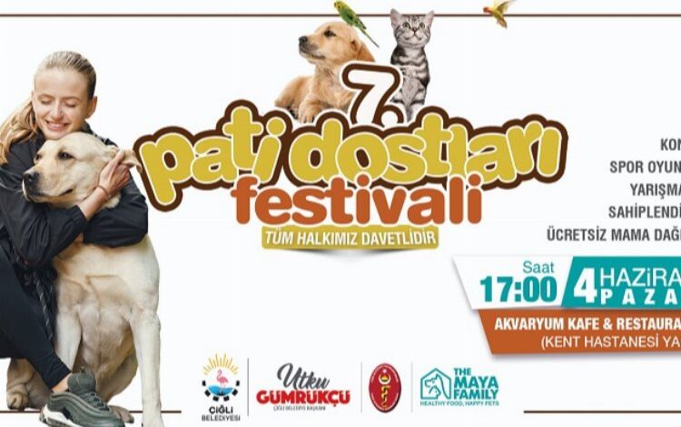 Çiğlili hayvanseverler 7. Pati Dostları Festivali’nde buluşuyor