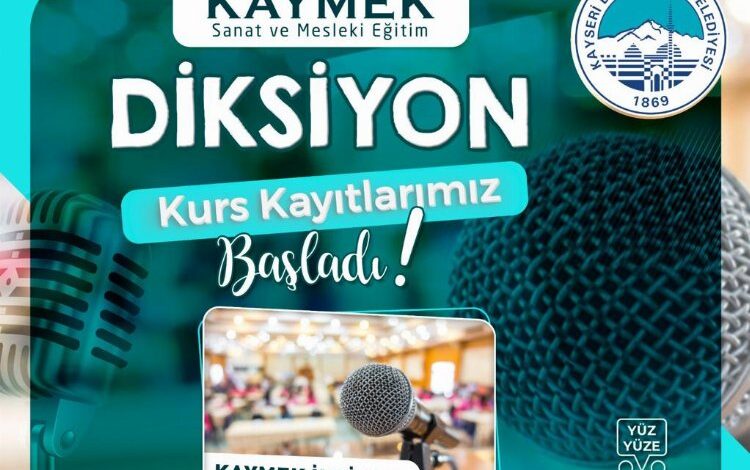 KAYMEK’in diksiyon kursu KAYMEK’in diksiyon kursu