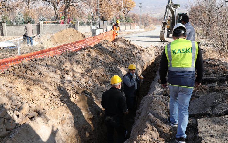 KASKİ’den Zile mesaisi KASKİ’den Zile mesaisi
