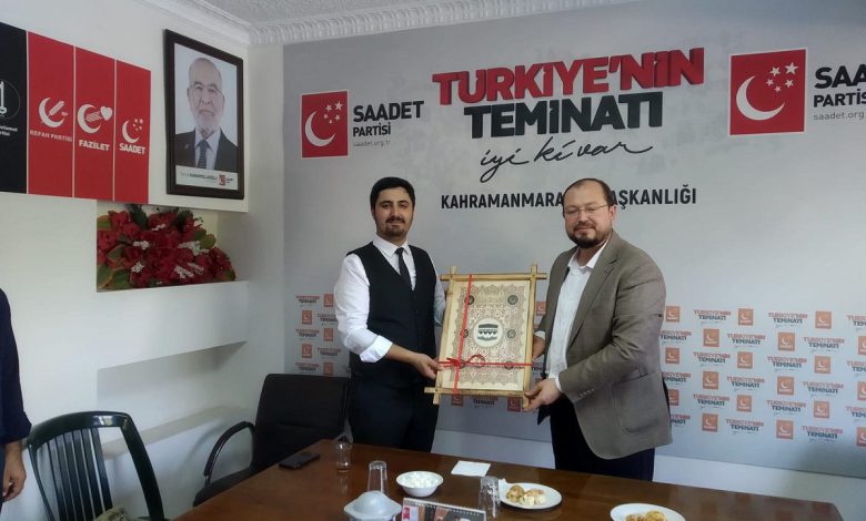 AGD Genel Başkanı’ndan Saadet Partisi’ne ziyaret AGD Genel Başkanı’ndan Saadet Partisi’ne ziyaret