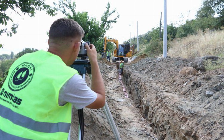 Manisa Gördes’te altyapı çalışmalarına devam Manisa Gördes’te altyapı çalışmalarına devam