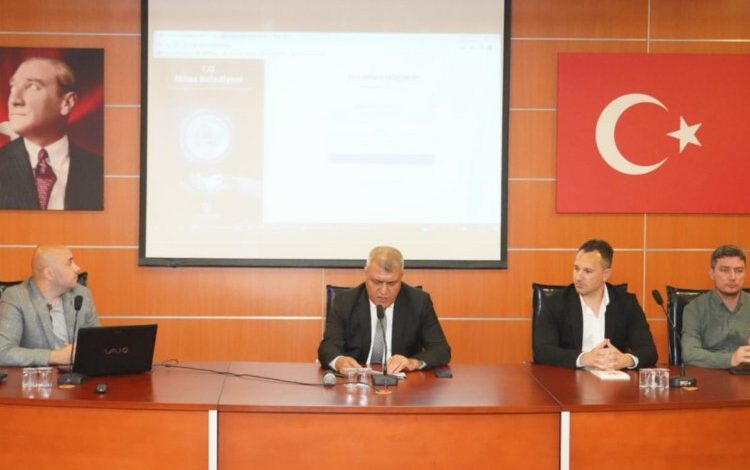 Milas Belediyesi dijitalleşiyor Milas Belediyesi dijitalleşiyor