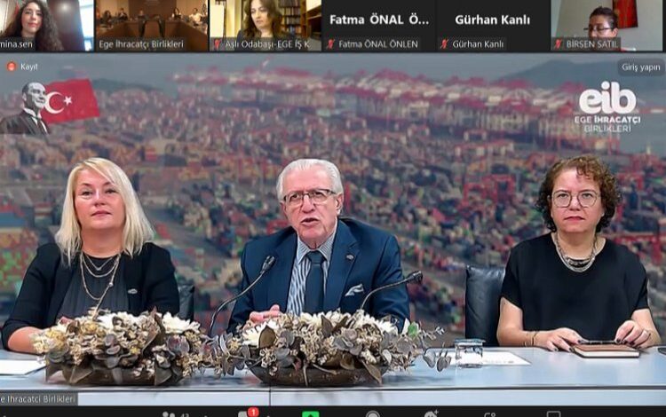 Egeli ihracatçılardan 14 depremzede kadına yardım eli