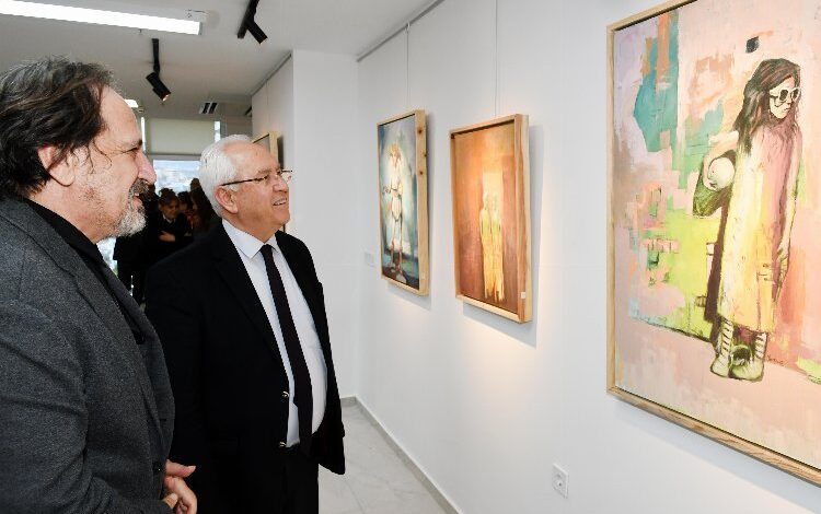 İzmir Karabağlar’da Mehmet Tüver resim sergisi açıldı İzmir Karabağlar’da Mehmet Tüver resim sergisi açıldı