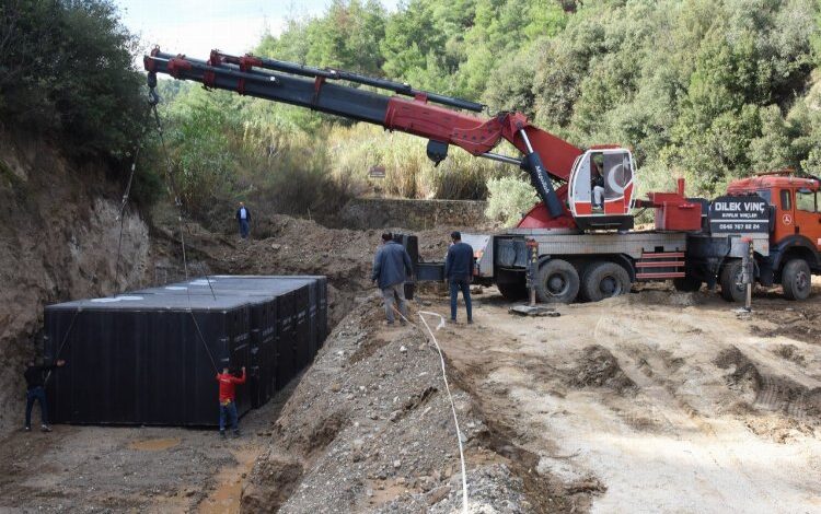 Çıkrıkçı’nın foseptik montajı tamamlandı Çıkrıkçı’nın foseptik montajı tamamlandı