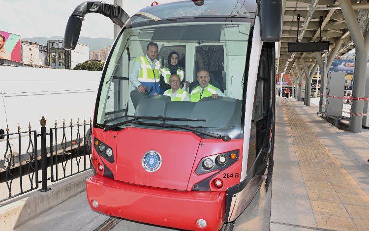 Bursa’da T2 hattı açılışa hazır… Açılışı Cumhurbaşkanı Erdoğan yapacak