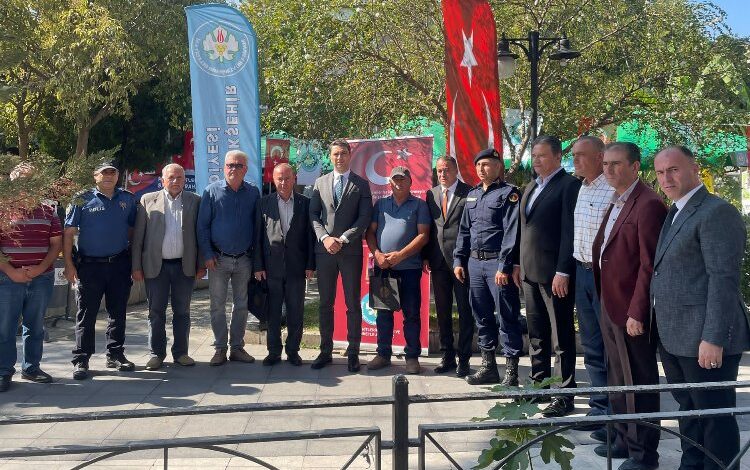 Saruhanlılı şehitler dualarla anıldı Saruhanlılı şehitler dualarla anıldı