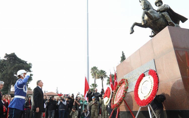 Ulu Önder Hatay’da törenlerle anıldı Ulu Önder Hatay’da törenlerle anıldı