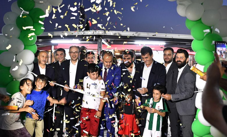 Bursa Osmangazi’de spor yatırımları sürüyor