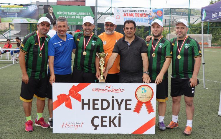 Kocaeli İzmit’te ayak tenisi heyecanı Kocaeli İzmit’te ayak tenisi heyecanı