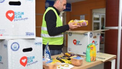 Bursa Yıldırım’da glütensiz koliler dağıtıldı