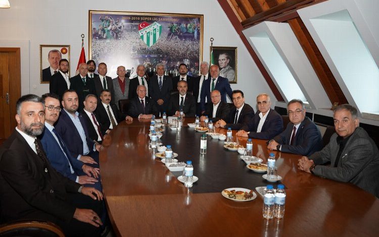AK Parti’den Bursaspor’a ziyaret
