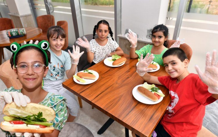 Minik gurmeler mutfağa girdi