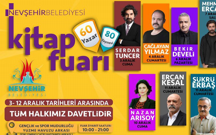 Nevşehir’de kitap fuarı heyecanı