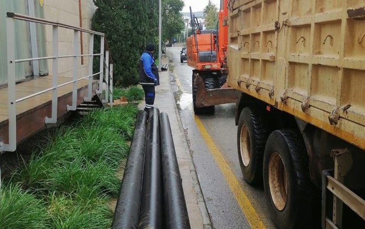 Muğla Büyükşehir Bodrum’da 6 bin metrelik içme suyu çalışması başlattı Muğla Büyükşehir Bodrum’da 6 bin metrelik içme suyu çalışması başlattı