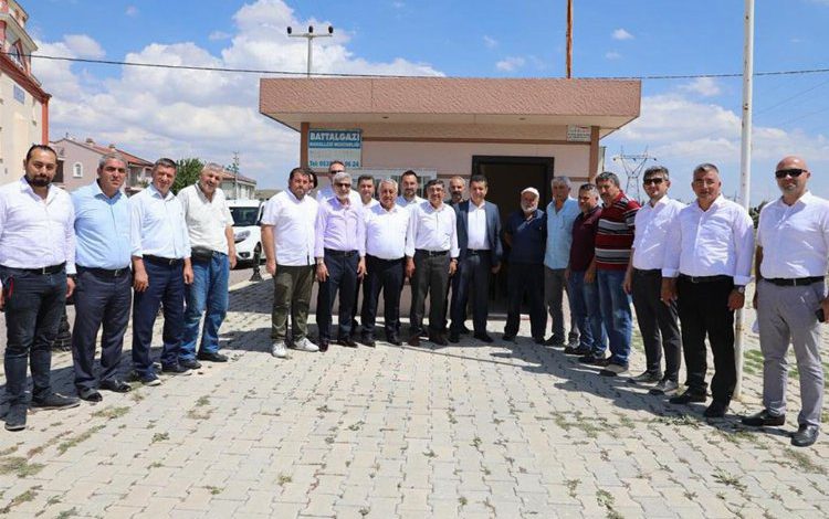 Başkan Zeybek Battalgazi’de