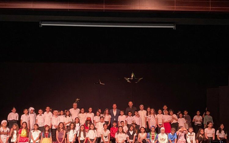 Şehit İlhan Varank Ortaokulu’ndan İngilizce müzikal