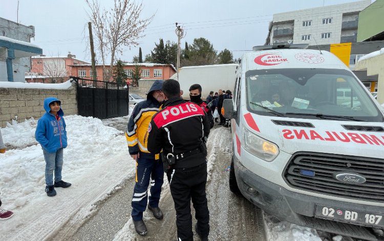 Adıyaman’da ambulans şoförünü darp etti!