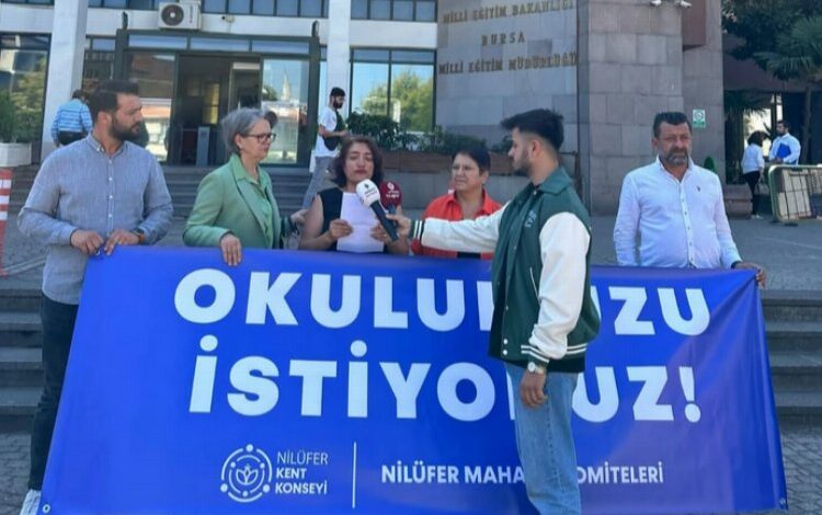 Nilüfer Altınşehir de okul istiyor