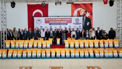 Çiftçiye 125 tonluk mısır tohumu desteği