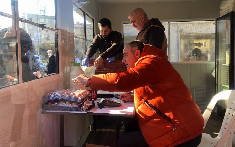 Bursa’da halk için Halk Büfe! Marketten daha ucuz