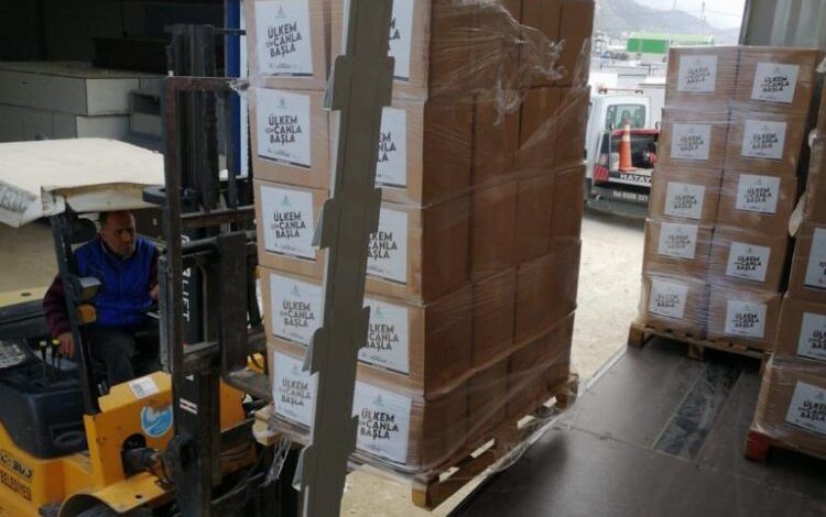 Nevşehir Belediyesi’nden Hatay’a gıda yardımı