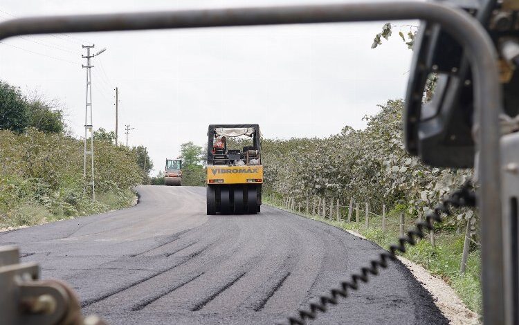 Fatsa’da asfalt sorunu kalmadı