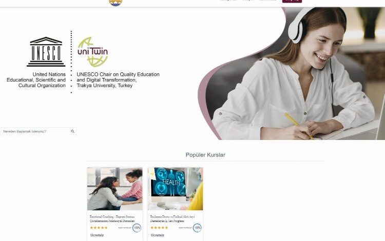 Trakya Üniversitesi UNESCO kürsüsünden ‘Psikososyal’ eğitim Trakya Üniversitesi UNESCO kürsüsünden ‘Psikososyal’ eğitim