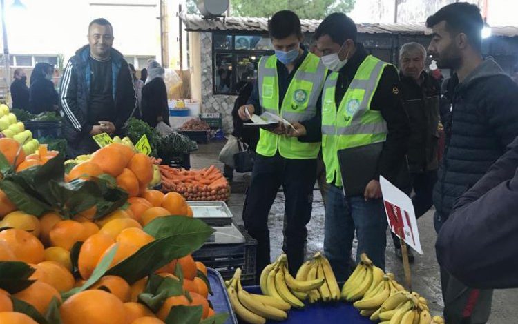 Manisa Salihli’de esnaf denetimi Manisa Salihli’de esnaf denetimi