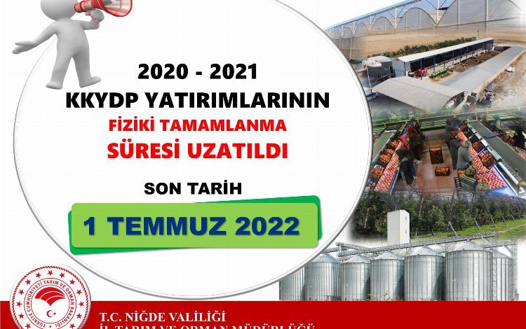 Niğde’de destek programının süresi uzatıldı