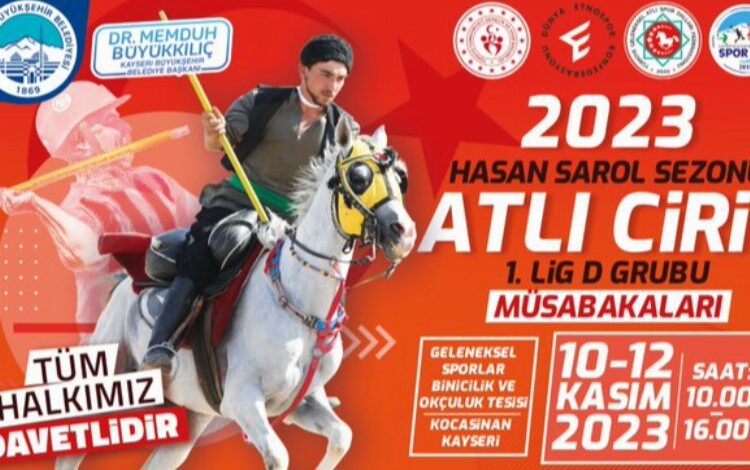 Kayseri Büyükşehir Atlı Cirit’e ev sahipliği yapacak