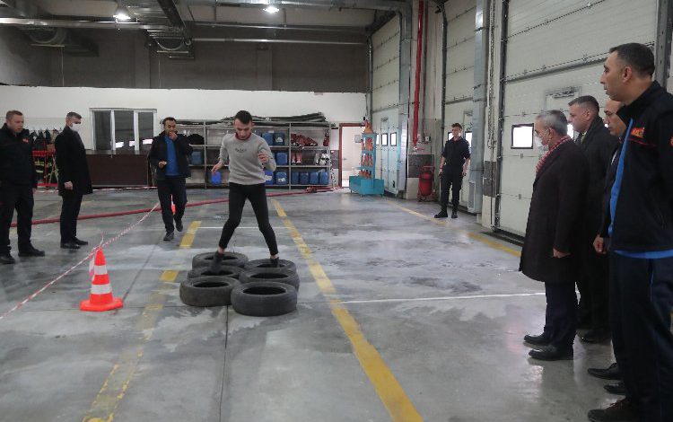 Kütahya yeni itfaiye erlerini seçiyor