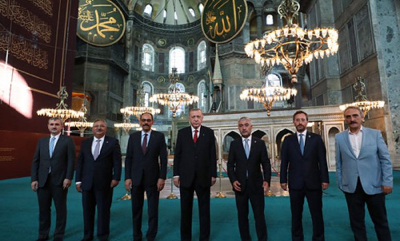 Cumhurbaşkanı Erdoğan’dan Ayasofya mesajı