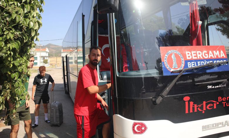 Bergama Belediyespor kampa girdi Bergama Belediyespor kampa girdi