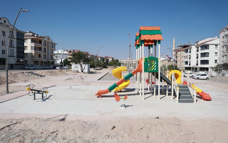 Nevşehir’de Güzelyurt’a yeni park Nevşehir’de Güzelyurt’a yeni park