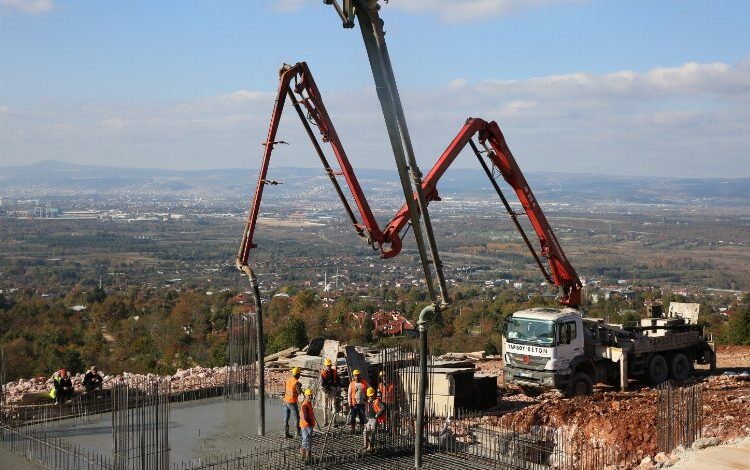 Kocaeli’de teleferik projesinin temel betonu atıldı Kocaeli’de teleferik projesinin temel betonu atıldı