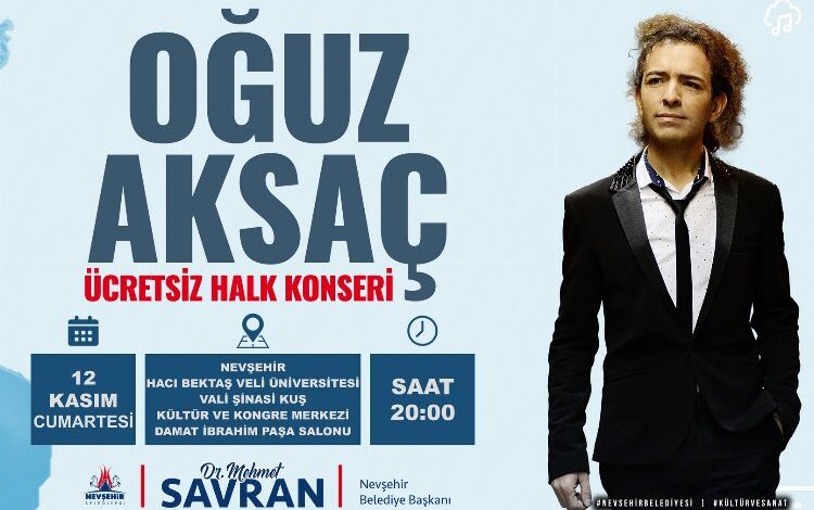 Nevşehir’de Oğuz Aksaç rüzgarı esecek Nevşehir’de Oğuz Aksaç rüzgarı esecek