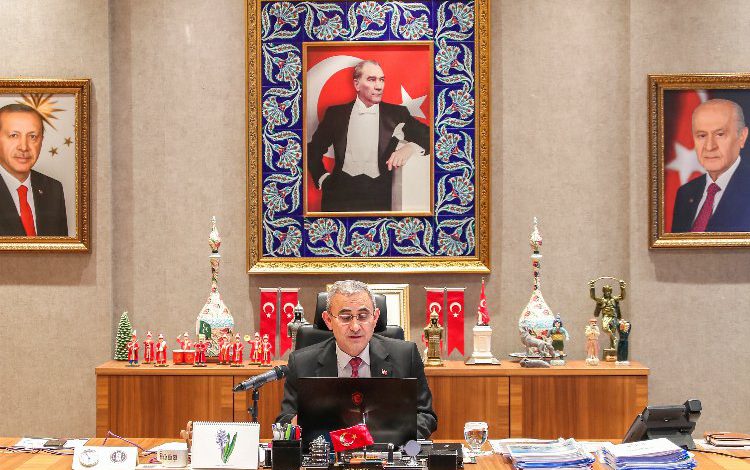 Başkan Işık TÜRSAB’a Kütahya’yı tanıttı Başkan Işık TÜRSAB’a Kütahya’yı tanıttı