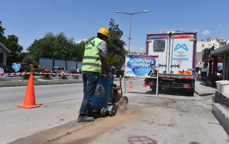 MESKİ kayıp kaçak ile mücadele ediyor MESKİ kayıp kaçak ile mücadele ediyor