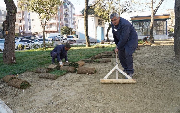 İzmir’in Gaziemir parkları yenileniyor