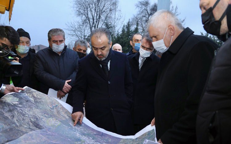 Bursa İnegöl’ün altyapısı yenileniyor Bursa İnegöl’ün altyapısı yenileniyor