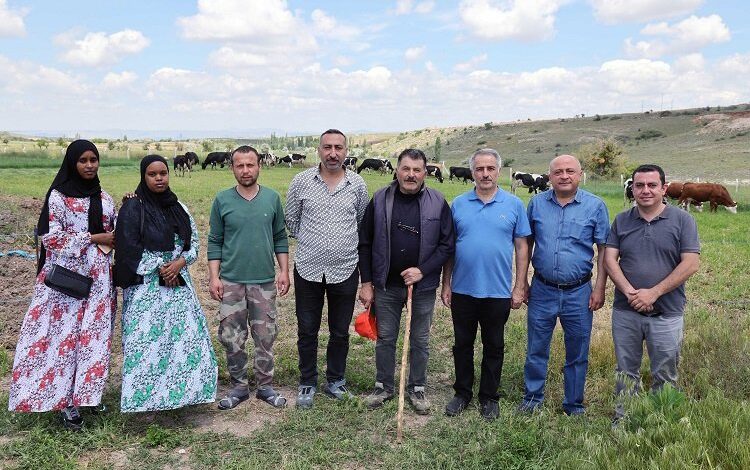 Kayseri Talas Belediyesi üreticiye örnek