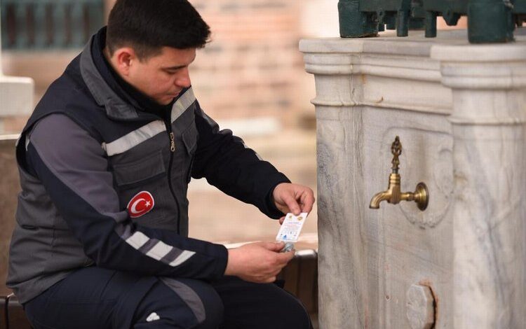 Vatandaşın su ayak izi çıkarılıyor