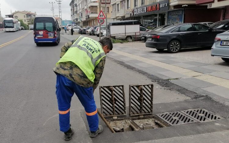 ASKİ 40 bin ızgara temizliği gerçekleştirdi