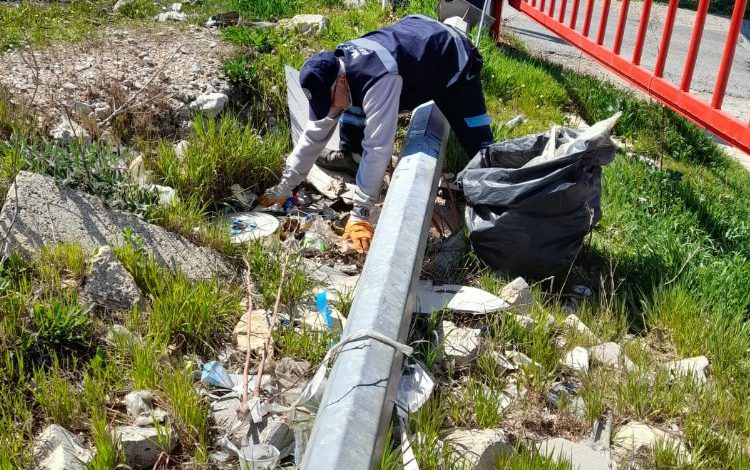 Tekirdağ Malkara’da temizlik çalışmaları devam ediyor